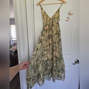 Floral Print Maxi Dress